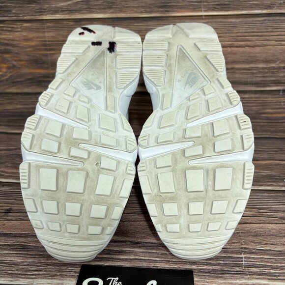 Nike Air Huarache Run Women's White Athletic Running Shoes Size 9 - Picture 6 of 8